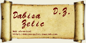Dabiša Zelić vizit kartica